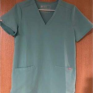 FIGS Mint Green Scrub Top